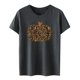 thumbnail image 1 of Blusa suelta de manga corta con cuello redondo y estampado a la moda para mujer Pompotops hkajfhjk457277, 1 of 5