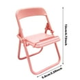 thumbnail image 2 of GUANGHONG Desktop Chair Phone Stand Phone Stand Universal Macaron Color Stand Decoration Table Chair Stand Universal Tripod Mount Electronic Holder Wooden Holder, 2 of 7