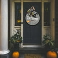 BAOQIN Halloween party decorations Halloween Witch Door sign Holiday