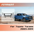 thumbnail image 6 of Kojem Front Bumper Grille Brush Guard for 2005-2014 Toyota Tacoma Protector Black Powder Coated Steel, 6 of 12