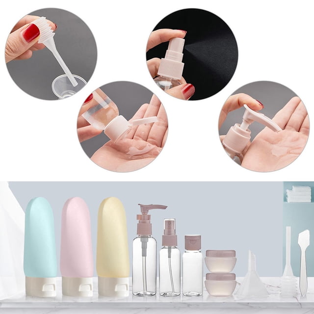 artículos de tocador Accesorios de maquillaje Accesorios comprimibles para libre shamjiam contenedor de viaje