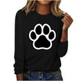 thumbnail image 2 of Vetsdori Womens 3/4 Sleeve Tops Plus Size Tunic Pullover Casual Crewneck,Graphic Lightweight T-Shirts for Woman Dressy, 2 of 4