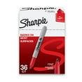 thumbnail image 1 of Sharpie Fine Point Permanent Marker, Red, 36ct, 1 of 6