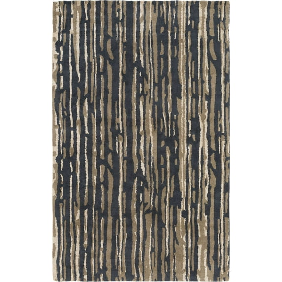 Surya Can2075-58 Modern Classics 5' X 8' Rectangle Wool Hand Tufted Contemporary Area Rug