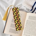 thumbnail image 4 of Kdxio Orange Lemon Print Metal Tassel Bookmarks,Perfect Gift for Art Lovers and Bookworms Metal Bookmarks for Women, 4 of 8