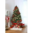 thumbnail image 4 of Artificial Premium Christmas Pine Tree with or Without LED Pre Lit 4,5,6,7,9 Feet Metal Base, 4 of 5