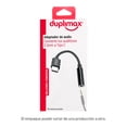 thumbnail image 3 of Adaptador Duplimax de Audio Tipo C a Aux. 3.5 mm Negro, 3 of 4