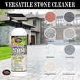 thumbnail image 5 of Rock Doctor Outdoor Stone Cleaner, Natural Cleaning Solution Removes Stains and Discoloration, Brightens Granite, Pavers, Fire Pits, and Concrete, Plant and Pet Safe, 24 oz Pack of 2, 5 of 7