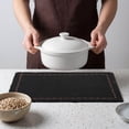 thumbnail image 4 of Unique Bargains 4pcs Washable Kitchen Table Mat Black 15.7"x11.8", 4 of 6