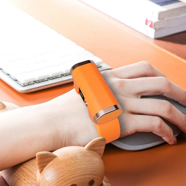 Feltree USB Rechargeable Hand Warmer Wristband, Smart Temperature Control Quick Heat 4 Levels Heater for Winter Outdoor Activities