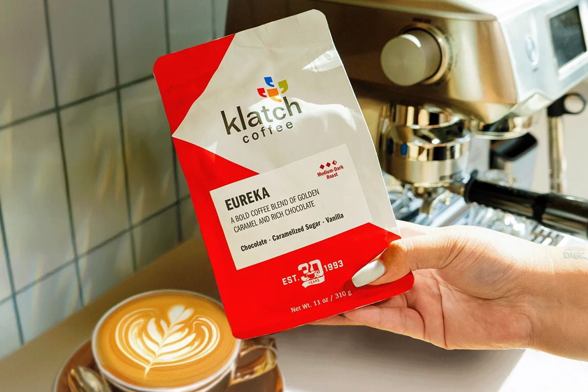 Eureka Espresso Blend - Roasted by Klatch Coffee - Whole Bean Coffee - 310g Bag