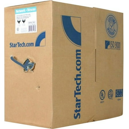 Startech Roll - StarTech 1000 ft Bulk Roll of Blue Cat5e Stranded UTP Patch Cable