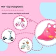 thumbnail image 2 of Yuarrent Asiento de bicicleta plegable para muñecas, ideal para scooters y bicicletas. Asiento de marionetas que ahorra espacio para bicicletas Ciclismo rosa, 2 of 4