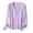 Purple, variant on Clearance! Womens Tops Ladies' Solid Tone Buttoned Mercerized Cotton Loose Sweater with Cardigan Jacket Plus Size Tops for Women Pink,3Xl