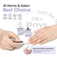 thumbnail image 5 of Gellen Hema-Free Gel Base and Top Coat Set, 2Pcs 20ML No Wipe Glossy Gel Top Coat, Clear UV Base Coat Gel Nail Polish, Soak Off Nail Lamp Gel Base Top Coat Nail Art Home Manicure, 5 of 10
