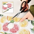 thumbnail image 6 of Yayeee Faucet Mat for Kitchen Sink 14.7" Diatomite Long Splash Guard Pad, Grapefruit Slices, 2 Pack, 6 of 7