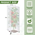 thumbnail image 5 of Garden Bird Netting,3-Pack 59"x17.7", Plant Cover with Zipper Drawstring for Tomato Cage, 5 of 7