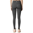Made by Johnny Women's Peached Front Seamless Leggings with Inner