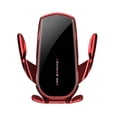 thumbnail image 1 of Soporte para teléfono de coche con inducción de gravedad, sujeción automática, ajustable, clip para rejilla de ventilación, accesorios para teléfono móvil, 1 of 8