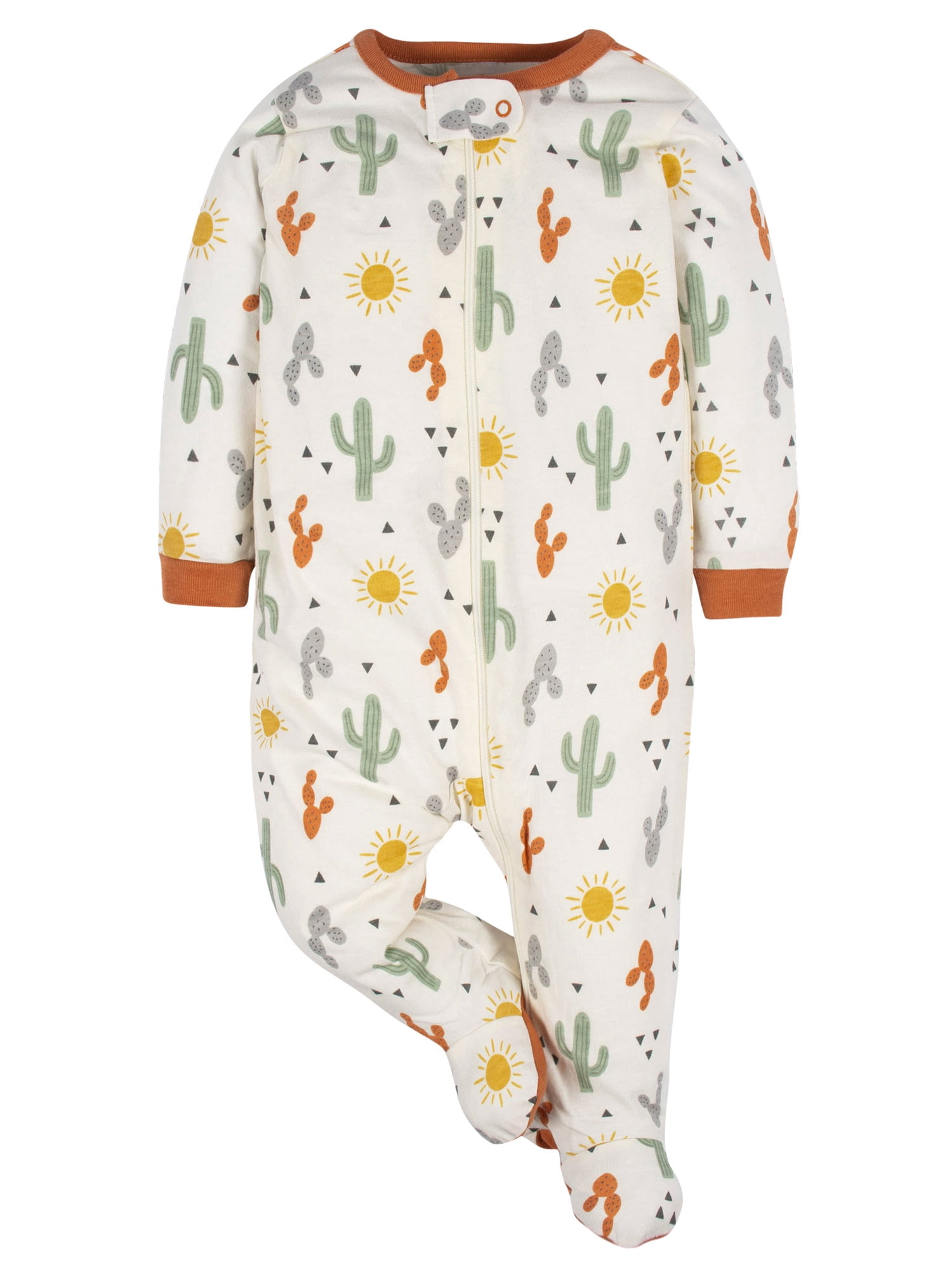Gerber Baby Boy or Girl Gender Neutral Sleep 'n Play Footed Pajamas, 4-Pack