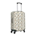 thumbnail image 3 of Uemuo Retro Bunny Printed Washable Luggage Cover - Fashion Suitcase Protector Fits 18-32 Inch Luggage -Small, 3 of 9
