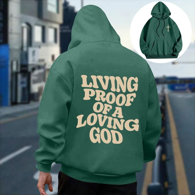 MHFRRA Sudadera Informal con Capucha y Manga Larga para Hombre con Diseño Estampado para Primavera y Otoño, Cómoda para Uso Diario Rosa