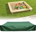 thumbnail image 2 of Sandpit Cover Waterproof Dustproof UV Protection Square Pool Cover with Drawstring for Sandpit, Toys and Furniture, 2 of 5