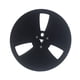 thumbnail image 1 of Inteprter Carrete en blanco fuerte y duradero para carrete a carrete, reproductor de cinta, aleación de aluminio, carrete de cinta de 7 pulgadas Sistemas de cine en casa Negro, 1 of 6