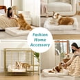 thumbnail image 5 of Katieovy Orthopedic Dog Beds for Large Dog,32 inch Removable Washable Dog Beds with Sides,Non-Slip Bottom Memory Foam Large Pet beds,White, 5 of 10