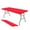 Red, variant on Taotanxi Rectangle Table Cloth Cover, Waterproof Polyester Elastic Fitted Tablecloth, Fits for 6 Foot Folding Tables, Washable Table Protector for Picnic, Camping, Outdoor (Red, 30" x 72")