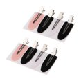 thumbnail image 1 of 8 Piezas Sin Pinzas Baoblaze Herramienta de Peinado Profesional Sin Pliegues Rosa Blanco Negro, 1 of 6