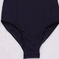 thumbnail image 5 of FRSASU Girls Ballet Leotard Solid Camisole Seamless Dance Undergarment with Adjustable Straps Gymnastics Leotards Navy, 5 of 6