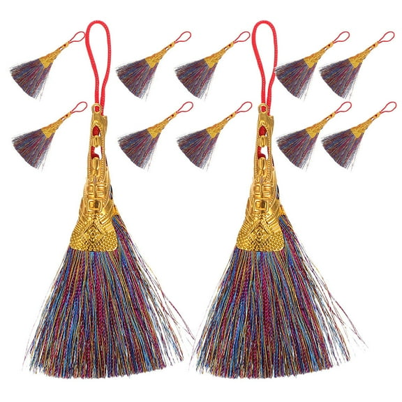 Soimiss 12Pcs Fish Tank Breeding Mop Lightweight Aquarium Tool for Clear Water and Better Fry Care