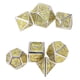 thumbnail image 4 of Juego de dados ligero 7 piezas dados de metal poliedro mano de obra fina para la enseñanza de matemáticas ANGGREK Otros, 4 of 8