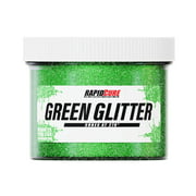 Rapid Cure Glitter Plastisol Ink for Screen Printing Low Temperature Cure Ink for T Shirts and Fabric (5 Gallon - 640 oz.)