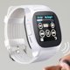 thumbnail image 3 of Methold Reloj inteligente T8 compatible con Bluetooth, reloj de deportivo con pantalla táctil LCD de 1,58 pulgadas, rastreador de actividad Relojes inteligentes Blanco, 3 of 8