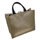 thumbnail image 2 of Lightweight Canvas Linen Tote Handbag for Outdoor, School, Camping, Beach – Large Capacity Jute Shopping Bag for Daily Use, 2 of 3