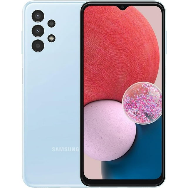 Samsung Galaxy A13 de 64 GB (Dual SIM), Versión Internacional Desbloqueada | Nuevo (Azul)