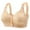 Beige, variant on Women'S Comfortable And Sexy Transparent Shoulder Strap Cordless Backless Spongeless With Convertible Shoulder Straps Bra