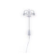 thumbnail image 1 of Inteprter Modelo de lámpara de calle, tamaño de yardas, patio de recreo, diseño de poste de luz LED de Metal, paisaje al aire libre, luces de Artesanía Gris (blanco cálido), 1 of 6