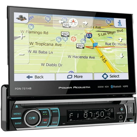 Jvc Detachable Face Car Stereo Power Acoustik PDN-721HB 7