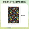 thumbnail image 4 of Kdxio Monster Car Pattern Golf Towel (24" X 16") with Carabiner Clip - The Convenient Golf Cleaning Towel, 4 of 8