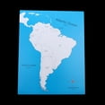 thumbnail image 3 of Mapa del mundo Montessori para bebés, con todos los continentes, material didáctico de geografía para niños de 3 años en adelante. Sudamerica, 3 of 9