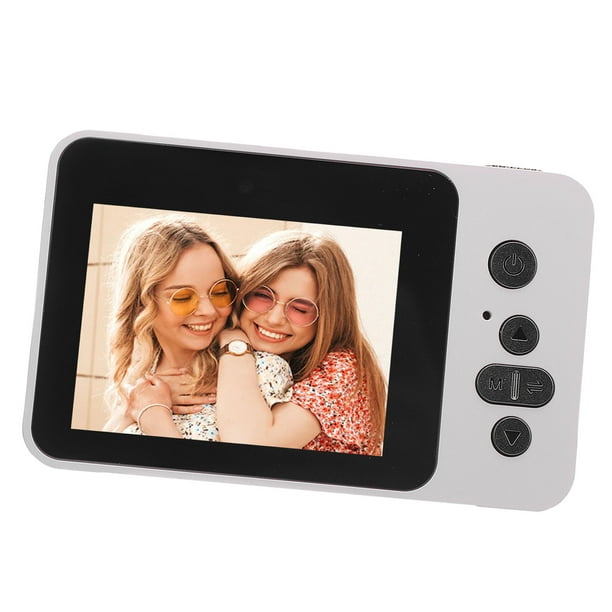 Cámara Digital 1080P 12MP, Cámara Compacta Con Enfoque Automático Y Doble Lente HD, Cámara Selfie Multifuncional Con Luz De Relleno Para Fotografía, Soporta Tarjetas De Hasta