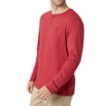 thumbnail image 3 of Chaps Men's Long Sleeve Slub Jersey Henley -Sizes XS up to 4XB, 3 of 4