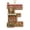 E, variant on LEFXSMR Xmas Letter Ornaments, House-shaped Gingerbread Festive Initial Ornaments, Alphabet Christmas Decorations for Xtmas Tree Party Gifts, N