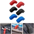thumbnail image 4 of Front Bumper Tow Hook Covers for Jeep Vehicle JK JL 2007-2023 - Red and Black, 4 of 6