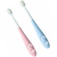 thumbnail image 4 of 2Pcs Kids Toothbrush Soft Toothbrush Baby Nursing Brush Infant Tooth Cleaner, 4 of 8