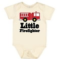 thumbnail image 3 of Inktastic Little Firefighter Fire Engine Boys or Girls Baby Bodysuit, 3 of 5