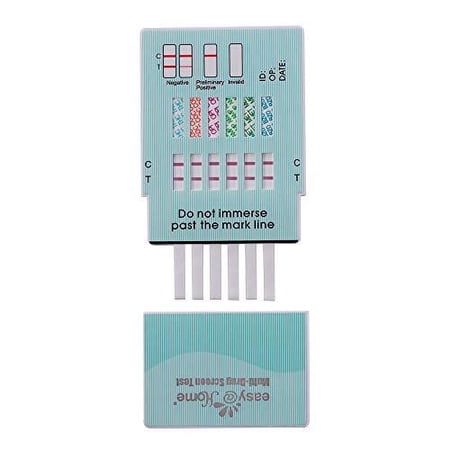 Easy@Home 12 Panel Urine Drug Test for Buprenorphine, THC, COC, MOP, MET, OXY, AMP, BAR, BZO, MTD, MDMA, PCP - 1 Pack